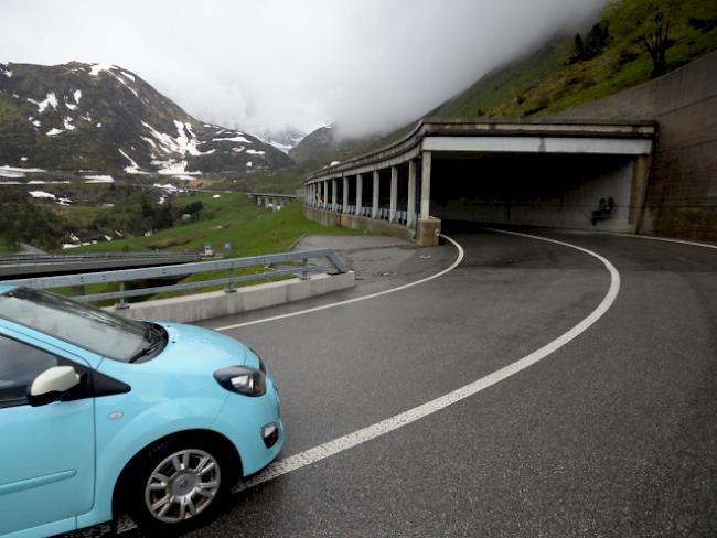 Vor einem Jahr: Der Gotthardpass am 23. Mai 2014 in Airolo