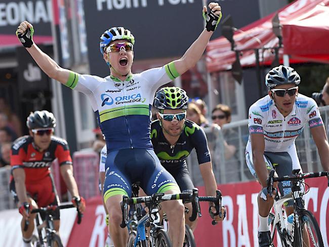 Neuer Giro-Gesamtleader: Simon Clarke aus Australien