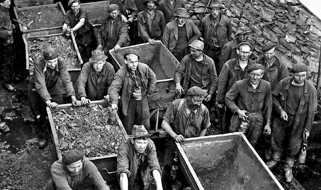 Viele Arbeiter im Wallis leiden an der Silikose.