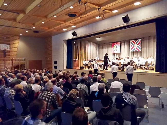 Die Musikgesellschaft in Randa gab am Donnerstagabend ihr Jahreskonzert zum Besten. 