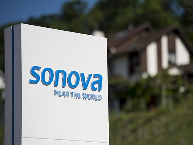 Sonova hat im vergangenen Jahr 4,3 Prozent mehr umgesetzt