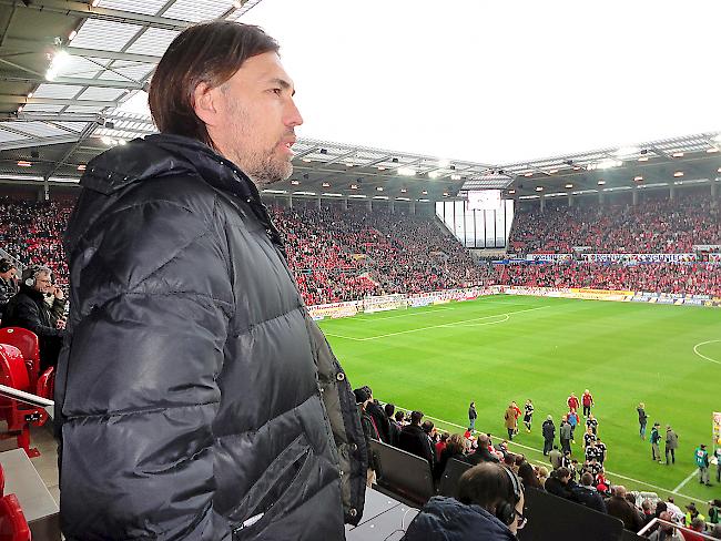 Mittwoch, 18. Februar 2015: Martin Schmidt: Als erster Walliser Trainer amtet der Natischer in der Weltmeister-Liga.