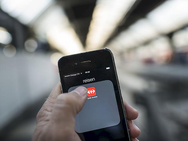 Die SBB Mobile App zeigt nun auch Zugformationen an (Archiv)