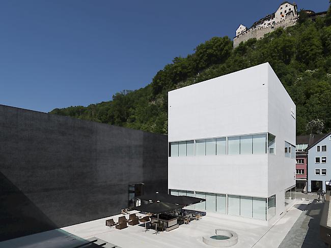 Als weissen Würfel bezeichnen die Architekten den Erweiterungsbau des Kunstmuseums Liechtenstein (Archiv)