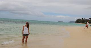 Natacha Wyer auf Hawaii