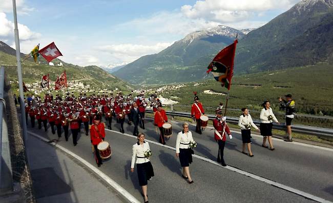 Oberwalliser Musikfest in Varen