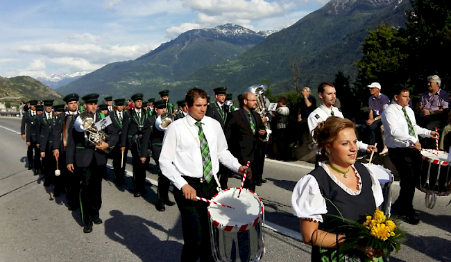 Oberwalliser Musikfest in Varen