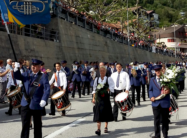 Oberwalliser Musikfest in Varen