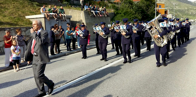 Oberwalliser Musikfest in Varen