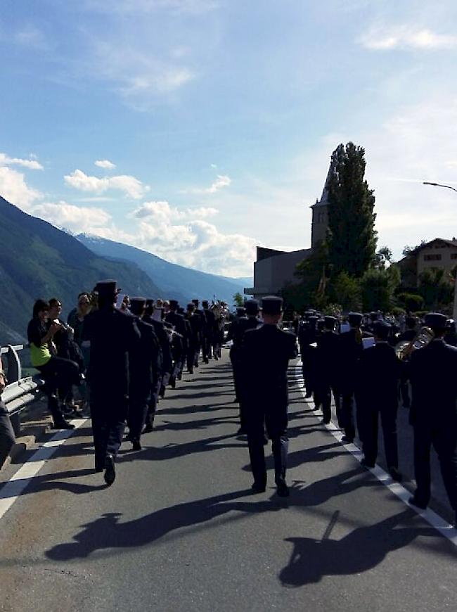 Oberwalliser Musikfest in Varen