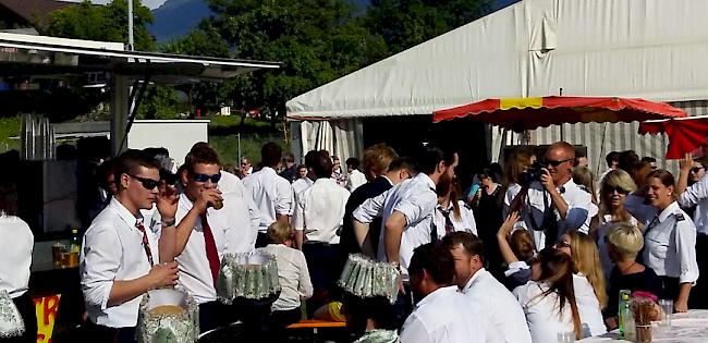 Oberwalliser Musikfest in Varen am Sonntag