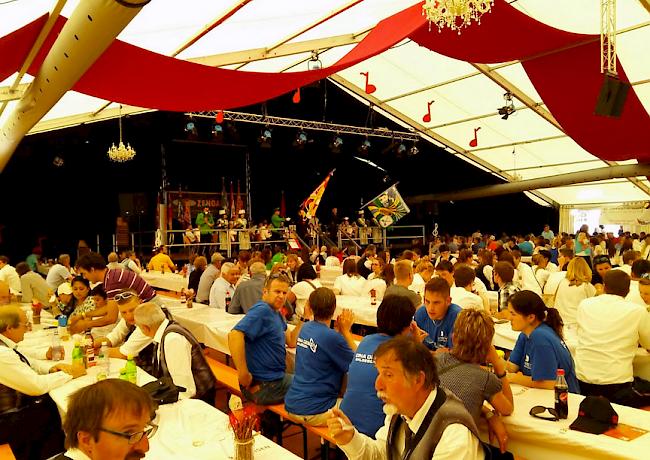 Oberwalliser Musikfest in Varen am Sonntag