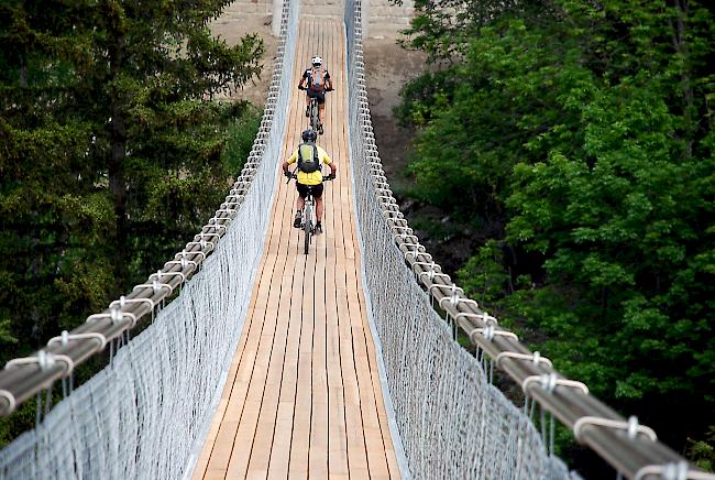 Bellwald-Fürgangen ist neu  an den kantonalen Radweg Gletsch-Genfersee angebunden.