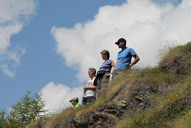 Die Besucher konnten herrliches Panorama bei bestem Wetter geniessen.