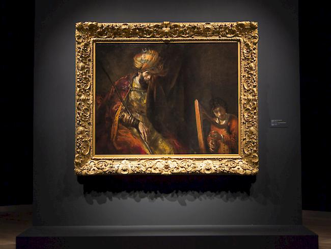 Das Gemälde "Saul und David" im Mauritshuis in Den Haag ist ein echter Rembrandt (Archiv)