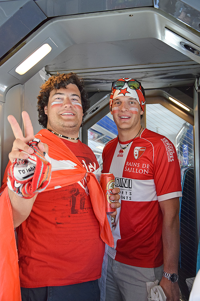 Impressionen vom Cupfinal zwischen Sitten und Basel.