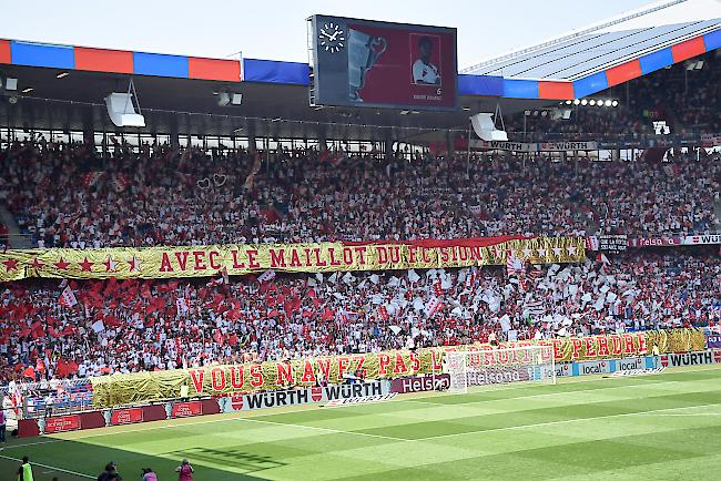 Impressionen vom Cupfinal zwischen Sitten und Basel.