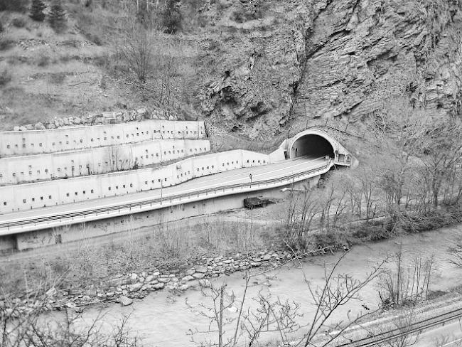 Bald zu. Der Vispertaltunnel wird zum Autobahntunnel umfunktioniert und muss deshalb für mindestens 18 Monate geschlossen werden.