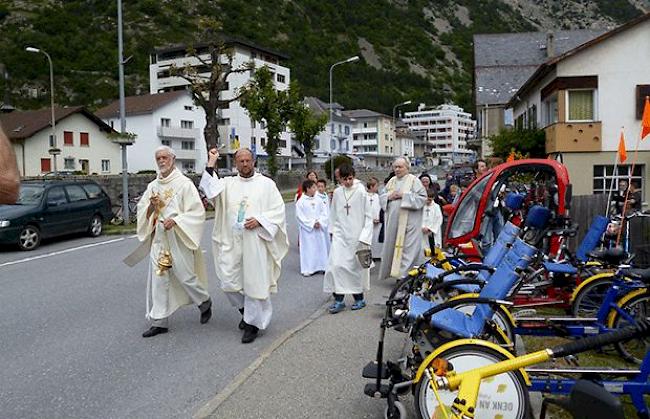 Zum 10. Mal organisiert Tandem 91 am Auffahrt-Donnerstag die Velosegnung in Steg.