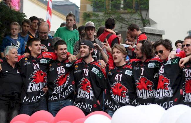 Meisterfeier 2014 in Visp