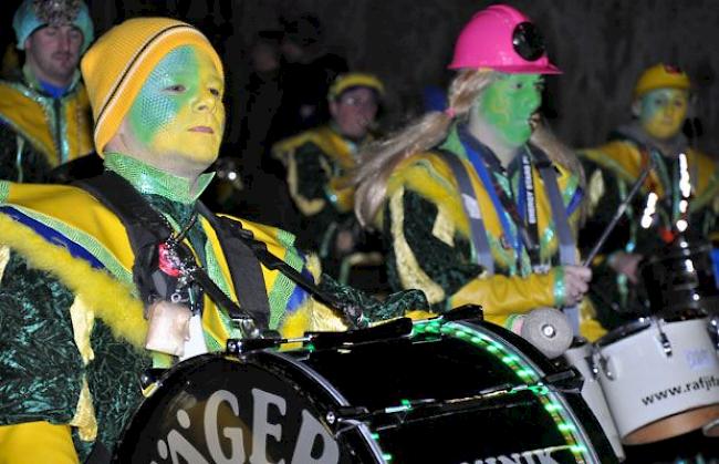 Impressionen von der Fasnachtseröffnung in Glis. 