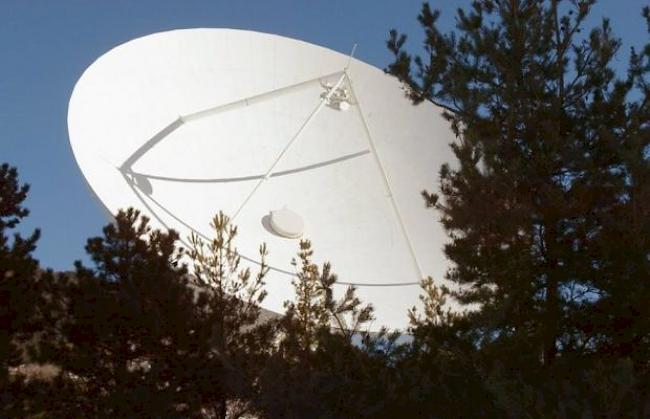 Satellitenstation in Leuk (Symbolbild)