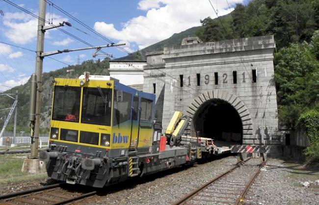 Simplontunnel wird neu gesichert. 