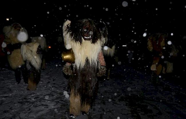 Tschäggättä im Lötschental. (Symbolfoto)