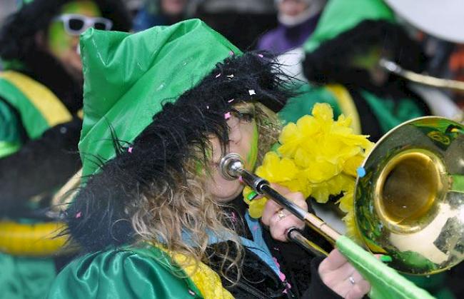 Impressionen vom Fasnachtsumzug in Turtmann