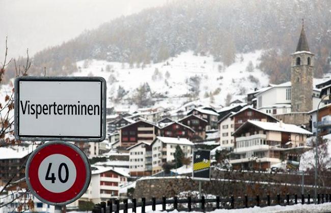 Blick auf Visperterminen.