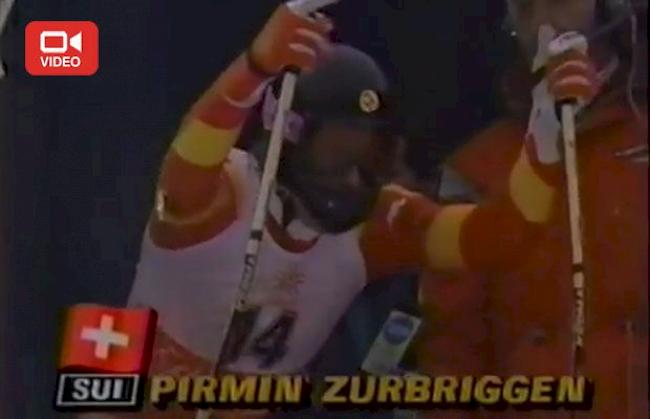 Pirmin Zurbriggen gewann 1988 sowohl Gold in der Abfahrt als auch Bronze im Riesenslalom.