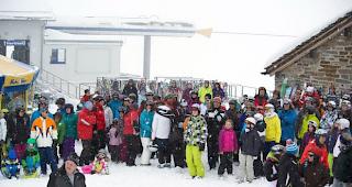 Die versammelte Samariterfamilie bei der Preisverteilung