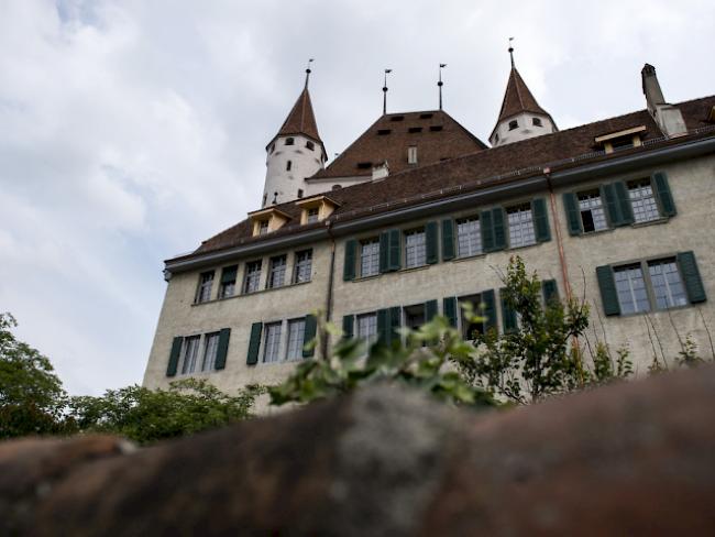 Sicht auf das Schloss Thun