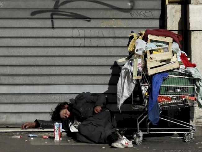 Drei Obdachlose sind in Deutschland in den letzten Tagen Opfer von Brutalitäten geworden. (Archiv)