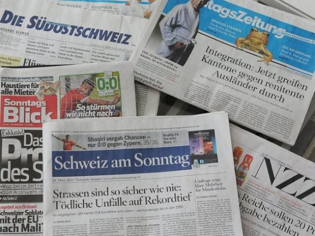 Eine Auswahl der Sonntagszeitungen (Archiv)