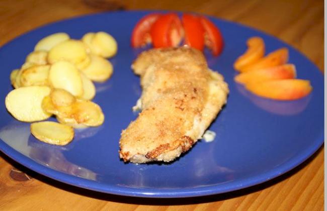 Walliser Cordon Bleu aufgetischt.