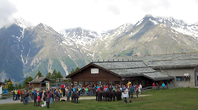 In Grächen wurde der Start in die Sommersaison gefeiert.