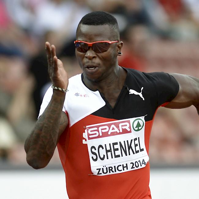 Amaru Schenkel glänzte sowohl über 100 als auch über 200 m