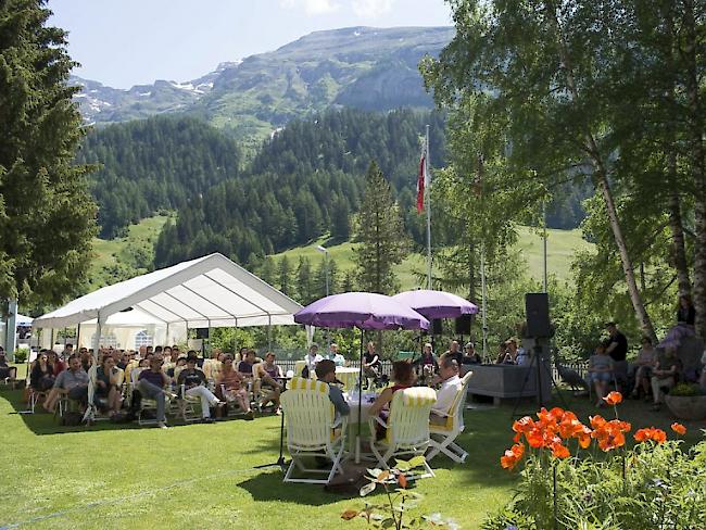 Lauschig: Lesung am Literaturfestival Leukerbad (Archiv)