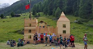 Die Jungwacht Glis-Gamsen-Brigerbad im Turtmanntal (Archiv)