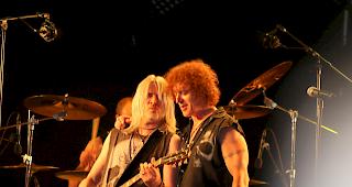 Nazareth in Siders: Die Bandmitglieder mischten sich nach dem Konzert unter die Besucher.