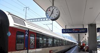 Die Kapazit&auml;t der Simplonlinie zwischen Lausanne und Visp soll erh&ouml;ht werden. (Themenbild)