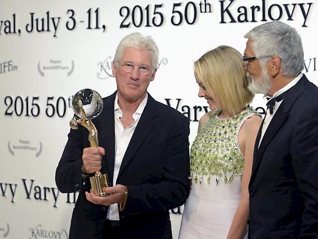So schnell vergeht die Zeit: "Pretty Woman"-Beau Richard Gere hat am Wochenende den Kristallglobus für sein Lebenswerk erhalten
