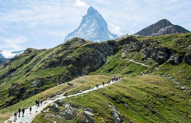 Aufstieg zur Hörnlihütte