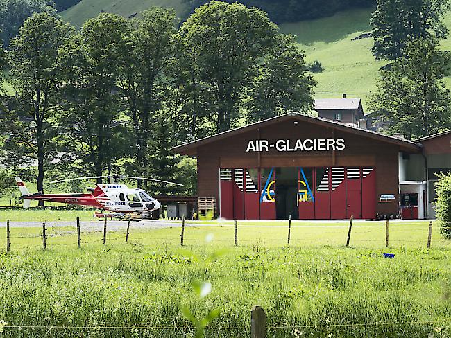 In der Nähe von Lauterbrunnen im Berner Oberland ist ein Helikopter abgestürzt. Er gehört zur Air Glacier.