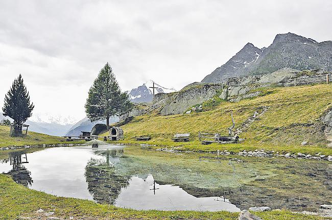An diesem See auf der Alpe Jungen soll ein Restaurant entstehen. 