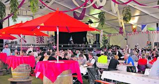 Festliches Treiben. Alte und junge Alphornfans aus allen Teilen der Schweiz reisten am Samstag nach Nendaz. 