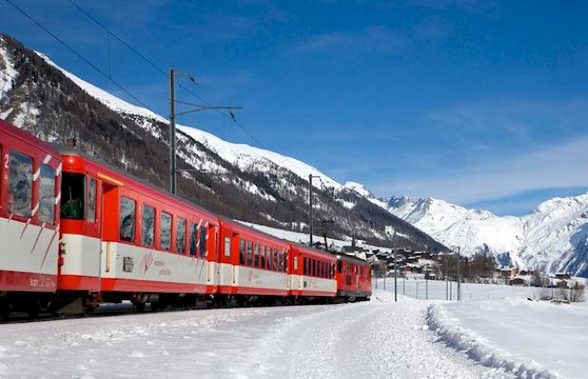 Die Störung auf dem Streckennetz der MGBahn zwischen Visp und St. Niklaus konnte behoben werden. 