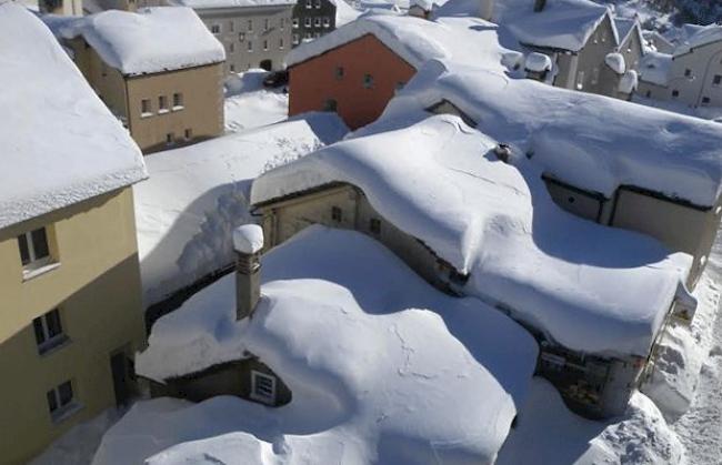 «Winterbilder aus Simplon-Dorf, aufgenommen am 6. Februar 2014.»