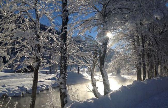 Winterliches Obergesteln